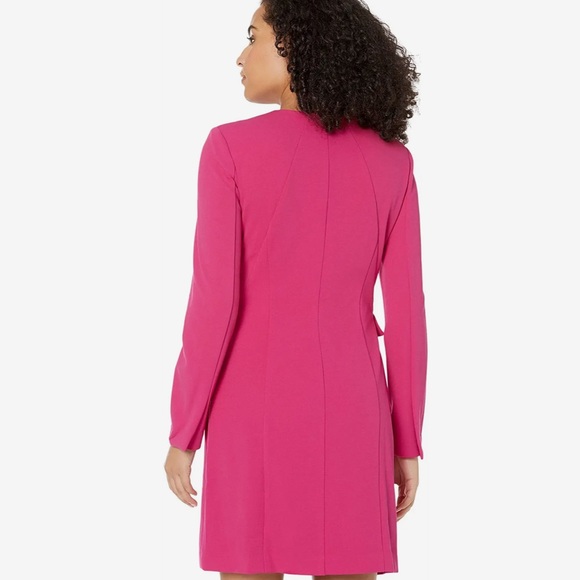 Donna Morgan Mini Tuxedo Dress - Picture 4 of 16